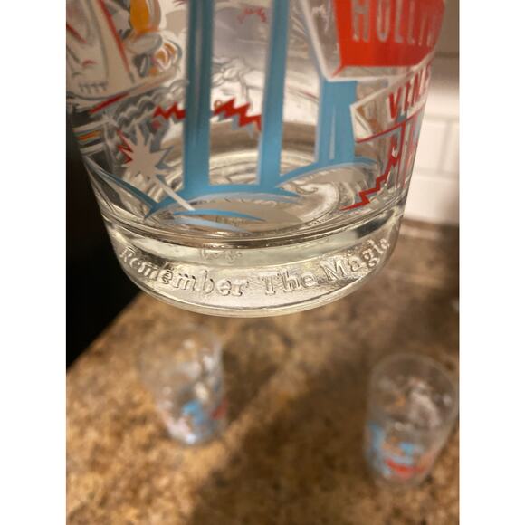 Walt Disney World McDonald's 25th Anniversary "Remember the Magic" Glasses - Picture 5 of 5